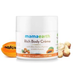 Mamaearth Rich Body Cream to Reduce Stretch Marks & Scars Cream 100 Gm