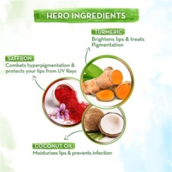 Mamaearth Ubtan Tinted 100% Natural Lip Balm for Lightening Dark