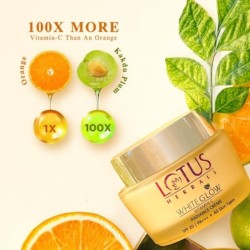 Lotus Herbals Whiteglow Vitamin C Radiance Cream SPF 20 for Dark