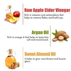 Wow Skin Science Apple Cider Vinegar Shampoo No Sulphate & Parabens