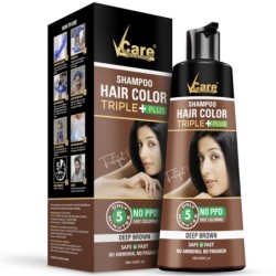 Vcare Shampoo Hair Colour Triple Plus