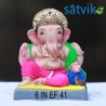 Satvik Ef 41 Eco Friendly Ganesha Idol Made of Clay Shadu Mati