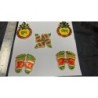 Satvik Acrylic Meenakari Kalash Shubh Labh Laxmi Charan Swastik