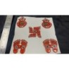 Satvik Meenakari Kalash Shubh Labh Laxmi Charan Swastik Stickers