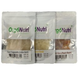Orgonutri Collagen Combo Pack of Snow Lotus Seed, Gum Tragacanth
