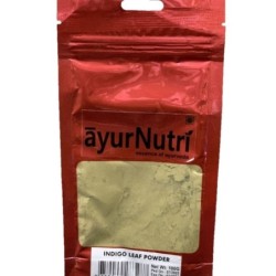 Ayurnutri Indigo Leaf Powder (Organic Indigofera Tinctoria), Rich