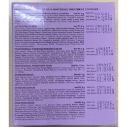 Shahnaz Husain Professional Power Skin Whitening Treatment 7 Steps