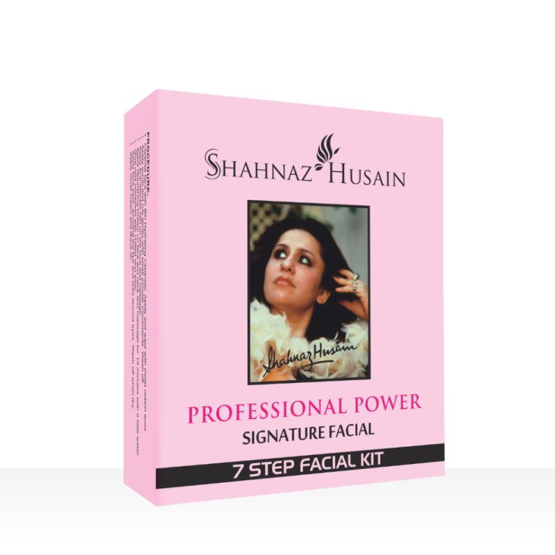 Shahnaz Husain Professional Power Signature Facial Steps- 7 Step