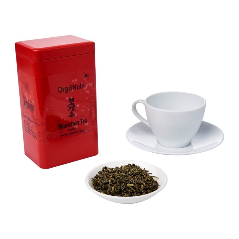Orgonutri Dongting Biluochun Green Tea, Chinese Flavor Tea for Weight