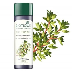Biotique Bio Thyme Volume Conditioner, for Fine and Thinning Hair