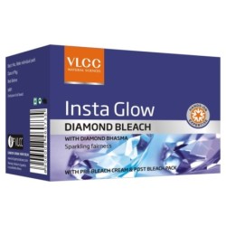 Vlcc Natural Sciences Insta Glow Diamond Bleach, Sparkling Fairness