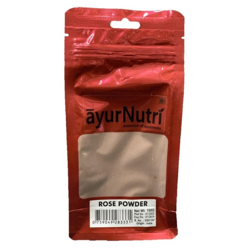 Ayurnutri Rose Powder Net Wt 100g