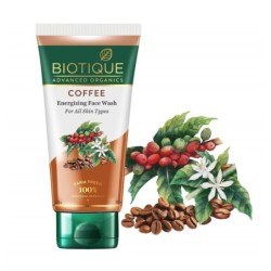 Biotique Coffee Energizing Face Wash Purifies Skin, Unclog Pores