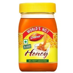Dabur Honey - 100% Pure World's No.1 Honey Brand with No Sugar