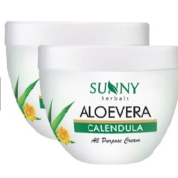 Bakson Sunny Herbals Aloevera Calendula All Purpose Cream/ 125gm
