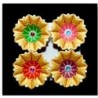 Satvik Colorful Clay Diyas for Diwali Festival, Multicolor Diwali