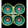 Satvik Colorful Clay Diyas for Diwali Festival, Multicolor Diwali