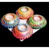 Satvik Colorful Clay Diyas for Diwali Festival, Multicolor Diwali