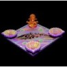 Satvik Colorful Clay Diyas for Diwali Festival, Multicolor Diwali