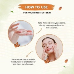Indus Valley Bio Organic Cold Pressed Sweet Almond Oil 200ml