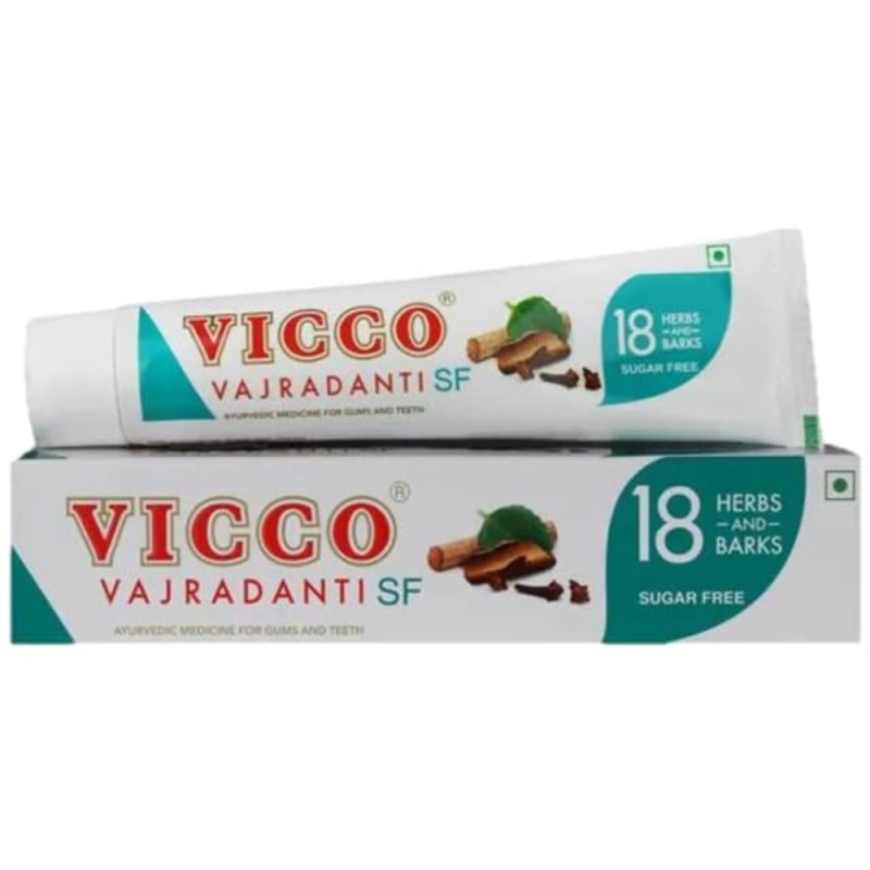 Unique Vicco Vajradanti Sugar Free Paste (Pack of 2) 200gm