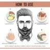 Cornells Men's Grooming Beard Balm, Woody Amber, Moisturizes