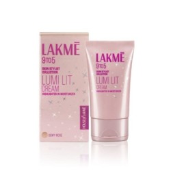 Lakme Lumi Lit Cream for Women - Dewy Rose Shine Waterproof Set