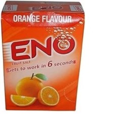 Eno Fruit Salt Antacid Powder - Orange Flavor - Each 10 Packs