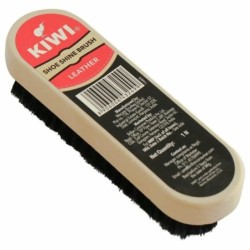 Kiwi Shoe Brush Renews and Protects Leather Shoes 1 Pcs