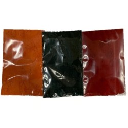 Satvik Food Grade Holi Water Color Pack of 3 Colors - Orange, Green