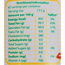 Amul Pure Ghee - 1 Liter Tin 1l