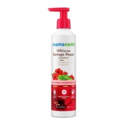 Mamaearth Hibiscus Damage Repair Shampoo with Hibiscus & Curry Leaves