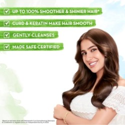 Mamaearth Curd Smoothening Conditioner for Women and Men; with Curd