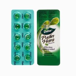 (30 Pearls) Dabur Pudin Hara Pearls for Effective and Cooling Relief