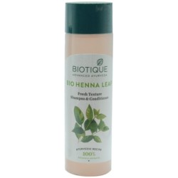 Biotique Bio Henna Leaf Fresh Texture Shampoo & Conditioner 190ml