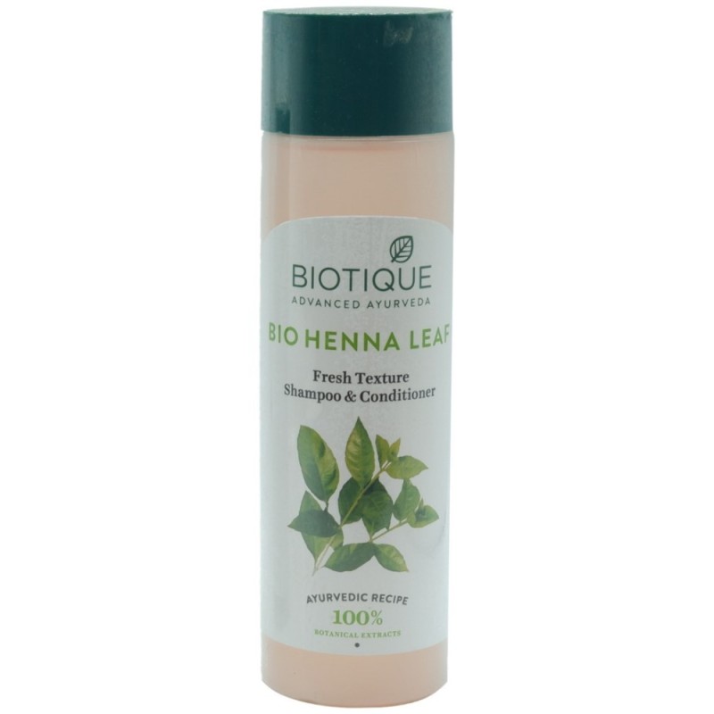 Biotique Bio Henna Leaf Fresh Texture Shampoo & Conditioner 190ml
