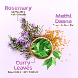 Mamaearth Rosemary Hair Growth Oil with Rosemary & Methi Dana