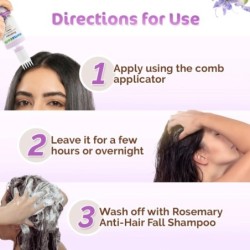 Mamaearth Rosemary Hair Growth Oil with Rosemary & Methi Dana