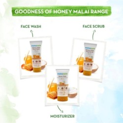 Mamaearth Honey Malai Oil-Free Face Moisturizer for Nourishing Glow