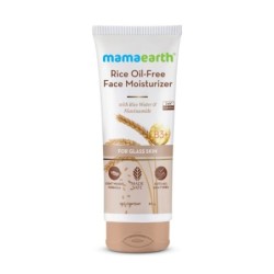 Mamaearth Rice Oil-Free Face Moisturizer for Oily Skin with Rice