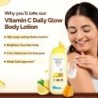 Mamaearth Vitamin C Daily Glow Body Lotion for Skin Brightening