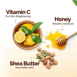 Mamaearth Vitamin C Daily Glow Body Lotion for Skin Brightening