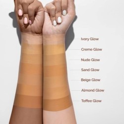 Mamaearth Glow Serum Medium Foundation Dewy with Vitamin C & Turmeric