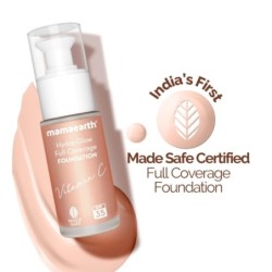 Mamaearth Hydra-Glow Full Coverage Dewy Finish Liquid Foundation