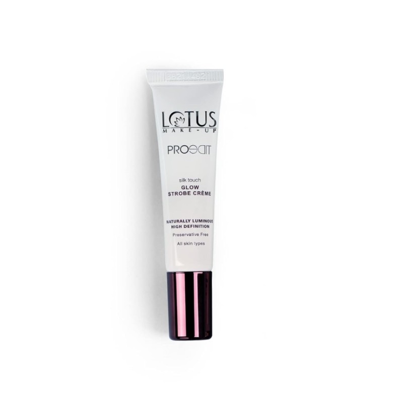 Lotus Makeup Proedit Silk Touch Glow Strobe Moisturizer Cream - Gold