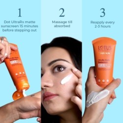 Lotus Herbals Safesun Ultrarx Matte Sunscreen SPF 50 PA++++ Cica