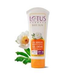 Lotus Herbals UV Shield Whitening Gel Creme - Uva, Uvb & Ir