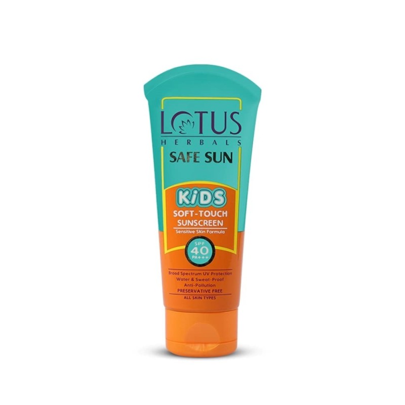 Lotus Herbals Safe Sun Kids Soft-Touch Sunscreen SPF 40 PA+++