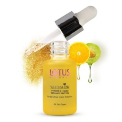 Lotus Herbals Whiteglow Vitamin C and Gold Radiance Face Oil for Dull
