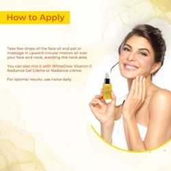Lotus Herbals Whiteglow Vitamin C and Gold Radiance Face Oil for Dull
